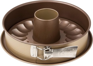 Forma de copt Zenker 7352 Mojave Gold 26 cm MahagoniGold cu baza detasabila