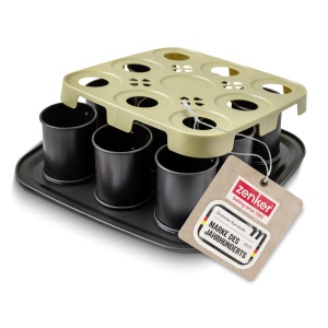 Forma de copt Zenker Bake Go 9 compartimente antiaderenta fabricata in Germania