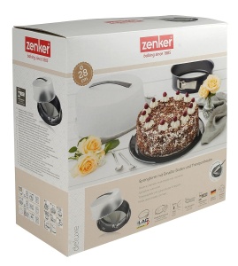Forma de copt Zenker Deluxe cu capacitate de 28 cm, culoare negru metalic - Img 4