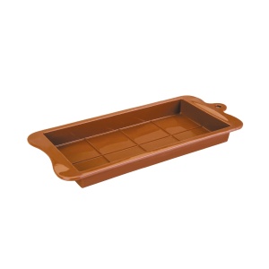 Forma pentru praline Ibili 860400, silicon, 20 x 10 cm, maro