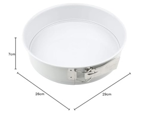 Forma rotunda Dr Oetker White Christmas Baking 26 cm antiaderenta design de iarna - Img 8