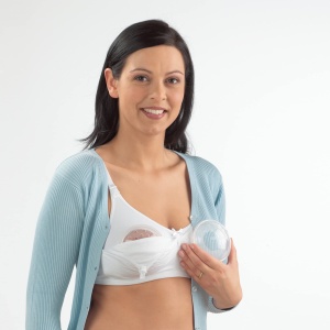 Formatoare de san Medela - Fara BPA, din silicon moale, cu gauri de ventilatie, 2 bucati - Img 3