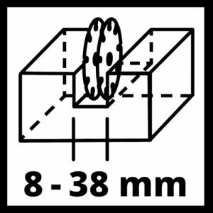 Freza de canale Einhell TE-MA 1700, 1700 W, adancime taiere 40 mm, 4 discuri diamantate - Img 12