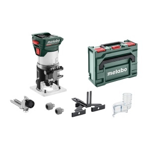 Freza de margine Metabo FMV 18 LTX BL 8, Motor Brushless, 68 mm