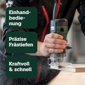 Freza de margini Metabo FM 500-6, 500 W, pentru lemn, cu 6 mm - Img 2