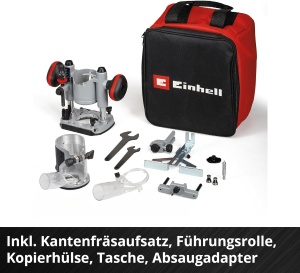 Freza multifunctionala Einhell TP-RO 18 Set Li BL-Solo Brushless 18V fara acumulator - Img 7