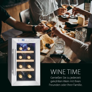 Frigider pentru vin Profi Cook PC-WK 1233, 8 sticle, negru, iluminare LED - Img 6