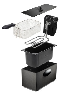 Friteuza Bestron AF357TG, 3.5 L, 2000 W, Titan - Img 5
