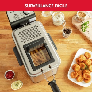 Friteuza clasica Moulinex Easy Pro 3 l, 2300 W, argintie - Img 5