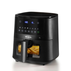 Friteuza cu aer Ariete 4633 4L, 1400 W, capacitate 4L, 9 programe, functie shake si grill, temperatura pana la 200degC, negru - Img 1