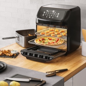 Friteuza cu aer cald Arendo 12L - 4 in 1, LED Touchscreen, BPA liber - Img 6