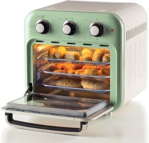 Friteuza cu aer cald Ariete Vintage 4632, 16L, 1400W, Verde - Img 2