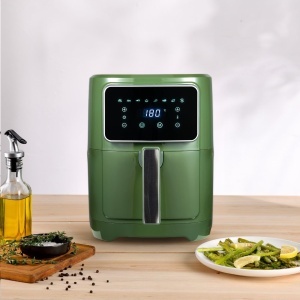 Friteuza cu aer cald Bergner Midnight, 6.9L, 1800W, Ceramica - Img 6