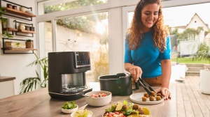 Friteuza cu aer cald Braun MultiFry 5, 6L, 1700W, Mattschwarz - Img 4