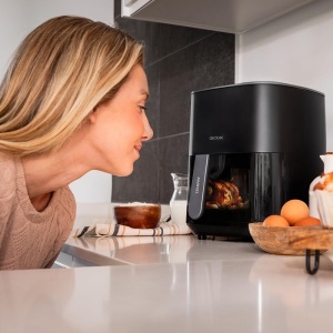 Friteuza cu aer cald Cecotec Cecofry Fantastik Window 6500 Plus 65L 1700W Tehnologie PerfectCook - Img 4