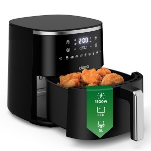 Friteuza cu aer cald CIARRA, 5L, 1500W, digitala