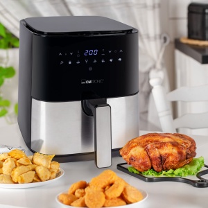 Friteuza cu aer cald Clatronic FR 3782 H, 5L, 1450W, inox - Img 11
