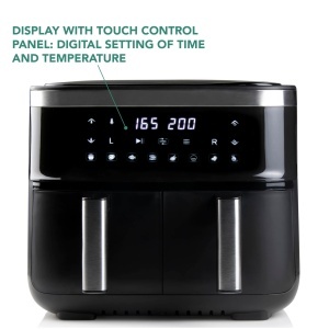 Friteuza cu aer cald DOMO DO537FR, 8L, 2850W, Touchscreen - Img 3
