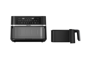 Friteuza cu aer cald Grundig FRY 8620, 8.4 L, 2400 W, NegruChrom - Img 7