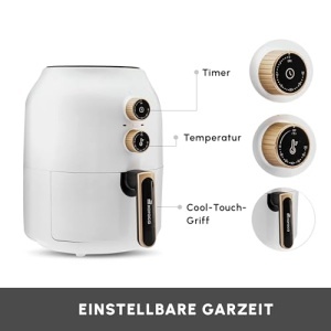 Friteuza cu aer cald Karaca Multifry 35L 1300W Functie Timer Curatare Usoara - Img 10