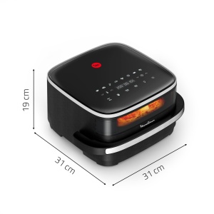 Friteuza cu aer cald Moulinex Easy Fry XL AL4018, Capacitate XL, Tehnologie Extra-Crisp - Img 6