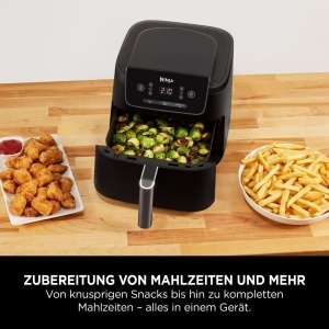 Friteuza cu aer cald Ninja AF110EU, 4.7L, 2000W, Negru - Img 4
