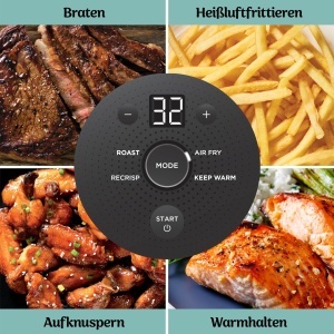 Friteuza cu aer cald Ninja CRISPi, 3.8 L, 1700 W, design compact - Img 9