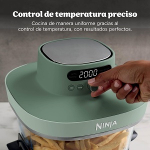 Friteuza cu aer cald Ninja CRISPi PRO XL, 5.7L, 2050W, Moosgrun - Img 6