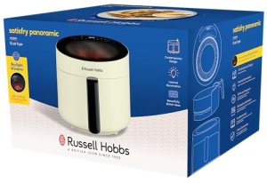 Friteuza cu aer cald Russell Hobbs 5L [10 programe|cu fereastra de vizualizare] AirFryer (friteuza fara ulei, prajit, gratar, prajit, coacere, max 200degC, poate fi folosita pentru masina de vase, smantana) SatisFry Panoramic 27421-56 - Img 12
