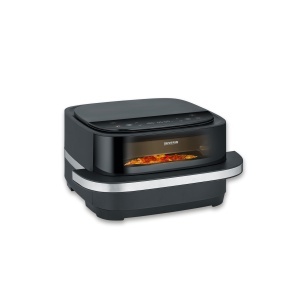 Friteuza cu aer cald Severin S-Fry FR 2464 4L 2100W NegruArgintiu 10 programe presetate