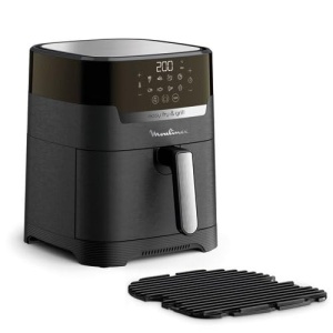 Friteuza cu aer cald si grill Moulinex Easy Fry Grill EZ505810, 4.2 L, 8 programe, Negru - Img 8