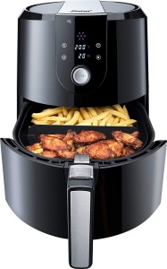 Friteuza cu aer cald Steba HF 5000 XL, 5.2L, 1800W, functie de mentinere la cald, Negru - Img 3