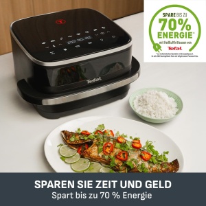 Friteuza cu aer cald Tefal Easy Fry XL FW4018 Extra Crisp 4L Digital Energie eficienta - Img 9