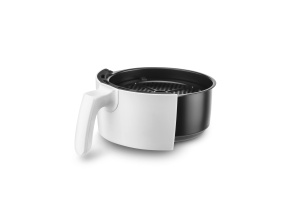 Friteuza cu aer Ufesa Twist Deep Fryer, 2L, Airfryer cu 6 programe, 1200w, ceas de timp, temperatura 80oC pana la 200oC, fara BPA, acoperire antiaderenta, Cool Touch, alb, exclusiv - Img 6