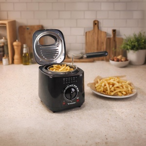 Friteuza electrica Beper P101FRI100, 1 l, 950 W, negru - Img 6