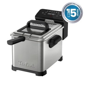 Friteuza electrica Tefal FR507D Family Pro, 4 L, 2400 W, negruotel inoxidabil - Img 2