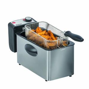 Friteuza Steba DF 180 din otel inoxidabil sistem de incalzire profesional 3 L metalic - Img 2