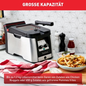 Friteuza Tefal Clear Duo, 1.2 Kg, neagra, cu sistem activ de filtrare - Img 4
