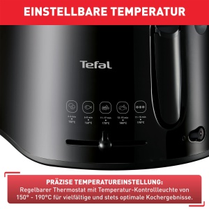 Friteuza Tefal Maxi Fry FF1078, 1,2 kg, neagra, termostat reglabil - Img 5