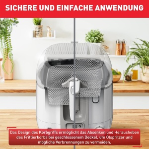Friteuza Tefal Super Uno, 1,5 kg, Timer digital, AlbGri - Img 6