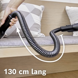Furtun extensibil Bosch BHZUFEHN pentru aspiratoare Unlimited 678 flexibil ideal pentru curatarea interioara a vehiculelor negru - Img 2