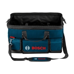Geanta de unelte Bosch PRO, dimensiune L, din poliester, rezistenta - Img 4