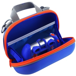 Geanta pentru camera Kidizoom VTech, albastra, cu bretea ajustabila - Img 4