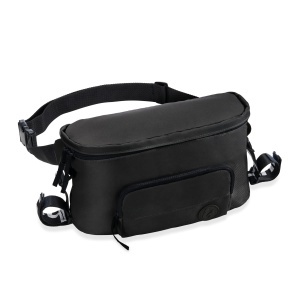 Geanta pentru carucior hauck Hip Bag, Negru - 2in1, 17 x 11 x 32 cm
