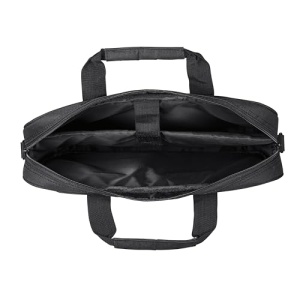 Geanta pentru laptop Trust Primo 16 inch, geanta cu curea de umar, geanta cu captuseala interioara pentru protectie, geanta de umar pentru calatorii, afaceri, birou, scoala - negru - Img 11