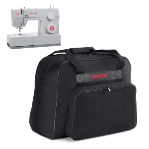 Geanta pentru masina de cusut Singer, universala, neagra, 45.7 x 25.4 x 33 cm