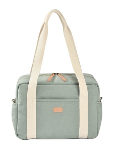 Geanta pentru scutece BEABA Paris, 16L, verde, cu 10 compartimente