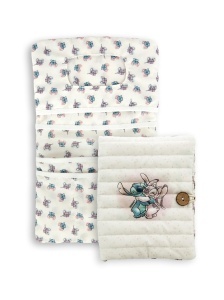 Geanta pentru scutece Disney Stitch, 37 x 22,5 cm, impermeabila, cu compartimente