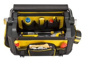 Geanta pentru unelte Stanley FatMax 49x31x28 cm, nylon 600 Denier, impermeabila - Img 4