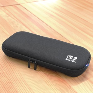 Geanta Protectie Hori Slim Tough pentru Nintendo Switch 2, Neagra, Capacitate 10 Jocuri - Img 2